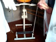 Suddenly cummed on the nurse while taking the sperm analysis 4/16