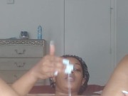 Wayment Daddy 😍 , watch me fuck myself while my nb watch 😛 12/16