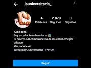 Soy una estudiante universitaria colombiana y me toco para ti instagram: La_universitaria_1 15/16
