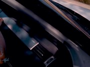 Blowjob & Creampie in Car to SCHOOL MILF with Cute Ass 🔹 Real Amateur MY BLUE APPLE  12/16