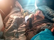 Male Solo Cum Eating 41 (Back Angle)
