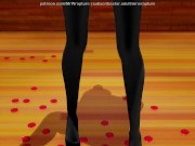 Wrapped In Lesbian Pride (Yuri Bondage Sex) - 3D MMD
