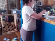 My Post workout anal stretching cool down