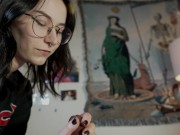 POV Twerking my Fat Ass on Realistic Dildo 2/16