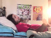 Male Solo Cum Eating 43 (Right Angle)
