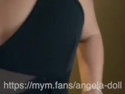 Angela Doll - défi abonné : je lui vide les couilles et repart avec son sperme sur la gueule 15/16