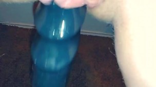 experimenting with settings on sex machine.