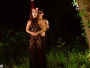 Bound opera performer gets anal plug and breast whipping while singing 11/16