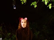 Bound opera performer gets anal plug and breast whipping while singing 3/16