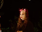 Bound opera performer gets anal plug and breast whipping while singing 5/16