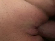 Double fucking her pussy and then exploding in her ass 9/16