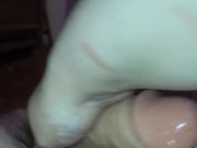 Sexy Teacher Teases Your Cock, Gives You A Handjob, AND a FootJob With Her STINKY Feet! 15/16