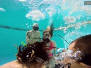 Couple filming couple fucking in the pool 13/16