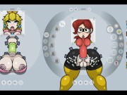Fapwall [Weird Hentai game] Rosalina Peach and Daisy gets the best gangbang of their life without Ma 5/16
