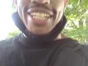 Walking to work morning smoke wake and bake 3/16