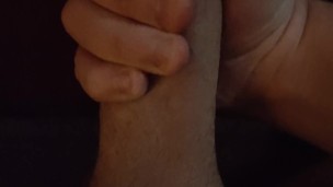 Jerking my thick dick