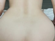 Утренний секс с тугой попкой 6/16