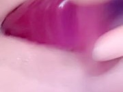Creamy Bbw pussy filled
