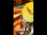 Hot latina teen blowjow cum in tits 3/16