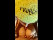 Hot latina teen blowjow cum in tits 5/16