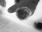 Quick cum building session in the shower