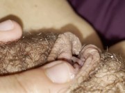 Big Fat Erected Clit Play Until I Cum Close Up - Screenshot 11 of 16 - HD