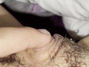 Big Fat Erected Clit Play Until I Cum Close Up - Screenshot 13 of 16 - Big Pussy