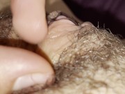 Big Fat Erected Clit Play Until I Cum Close Up - Screenshot 8 of 16 - Big Pussy