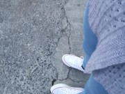 Sexo por Dinero EN PUBLICO con MEXICANA DESCONOCIDA 3/16