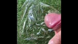 masterbating outside