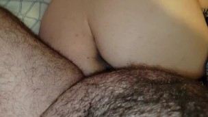 Sexy BBW wakes up to getting fucked for impregnated creampie 