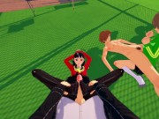 FOURSOME WITH  AND YUKIKO - PERSONA 4 PORN 2/16