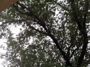 I cum in her mouth to the sound of rain in a public place - lesbian_illusion 12/16