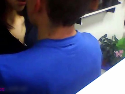 The Plumber Wants To Fuck The Salesman At The Point Of Sale