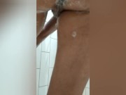 Malika Valle _ beautiful shower in hotel close up pussy 11/16