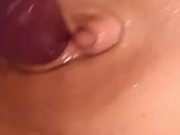 Risky public upclose masturbation