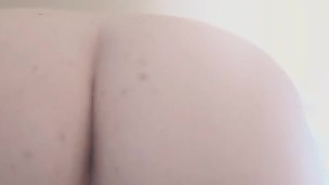 BBW rides her dildo