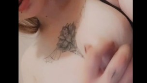 Edging and my Sensitive Pink Nipples