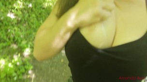 A hot PLEASURE on my walking tour | Amanda Red