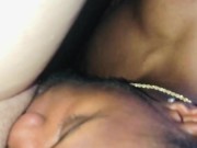 The way he eats the pussy !!  8/16