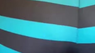 JERK OFF ENCOURAGEMENT- Tight Leggings Strip & Ass Spreading