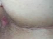 Cheating college tinder slut fucks close up POV for cash  5/16