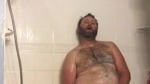 Anal squirt preview in shower 