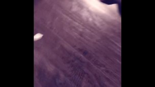 Rubbing feet with oil, the angles!! 