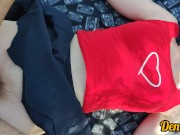 cute schoolgirl with glasses gives blowjob and sex on the old road to get a lot of cum on fa 13/16