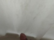 Cumshot BBC in shower 