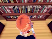 Takanashi Kiara gives you a blowjob then you mouth fuck her from your POV - Hololive Hentai. 6/16