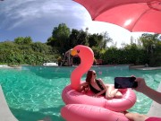 Brunette Babe Jillian Janson Getting Squirting Vagina Fucked After Taking Selfie 4/16