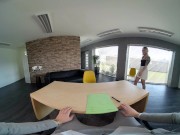 Inked Babe Chrystal Sinn Gets Her Ass Fucked On Job Interview 1/16