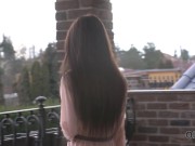 OLD4K Sex with dazzling wife motivates old stud to return home from trip 1/16